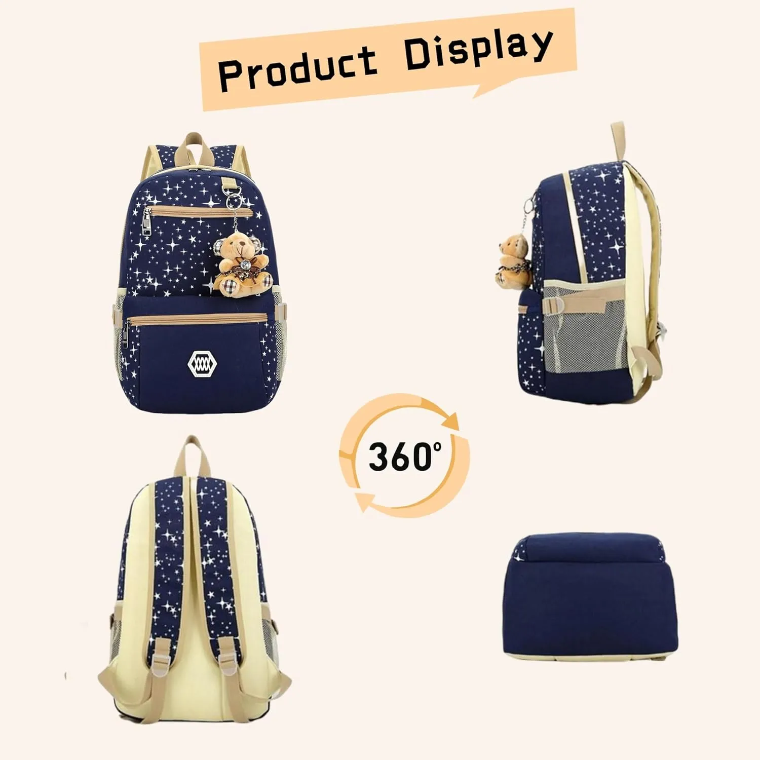 3 ,, ,  B-, Star Print-b