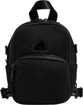 adidas Women's Airmesh Convertible Mini Backpack-Crossbody Bag, Black, One Size