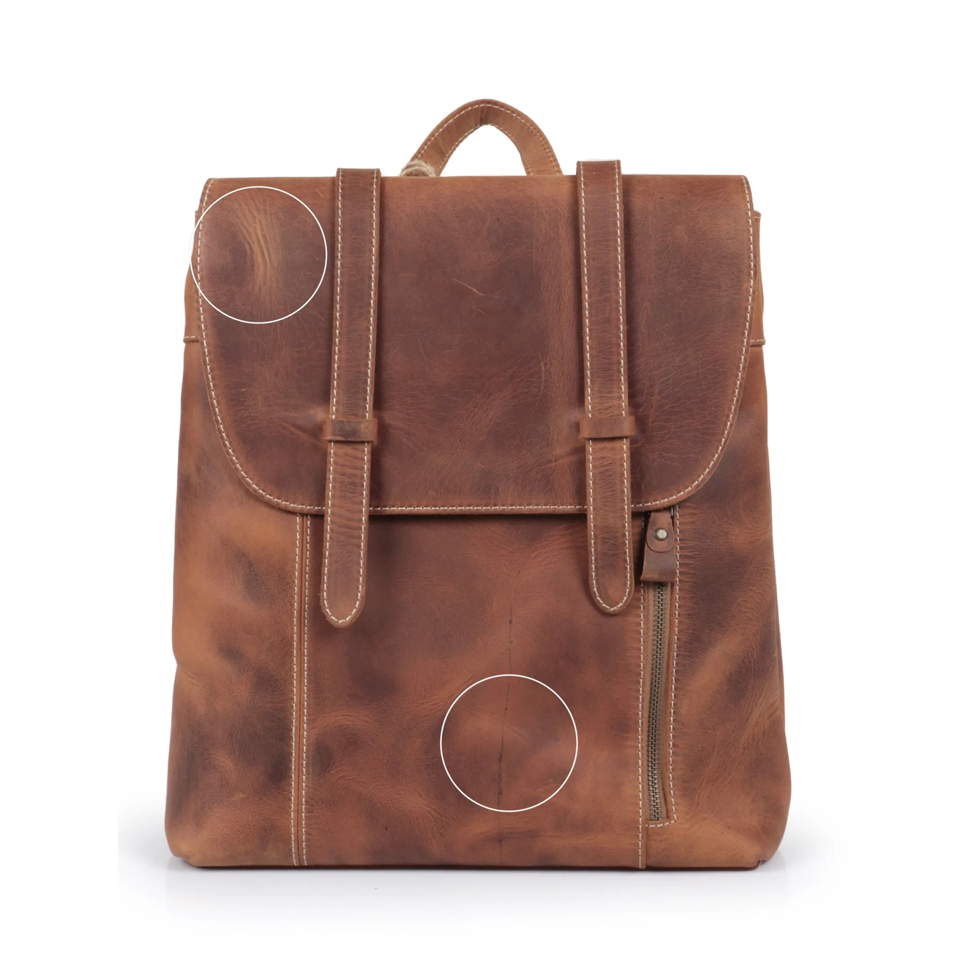 Almost Perfect | Hinton Leather Backpack