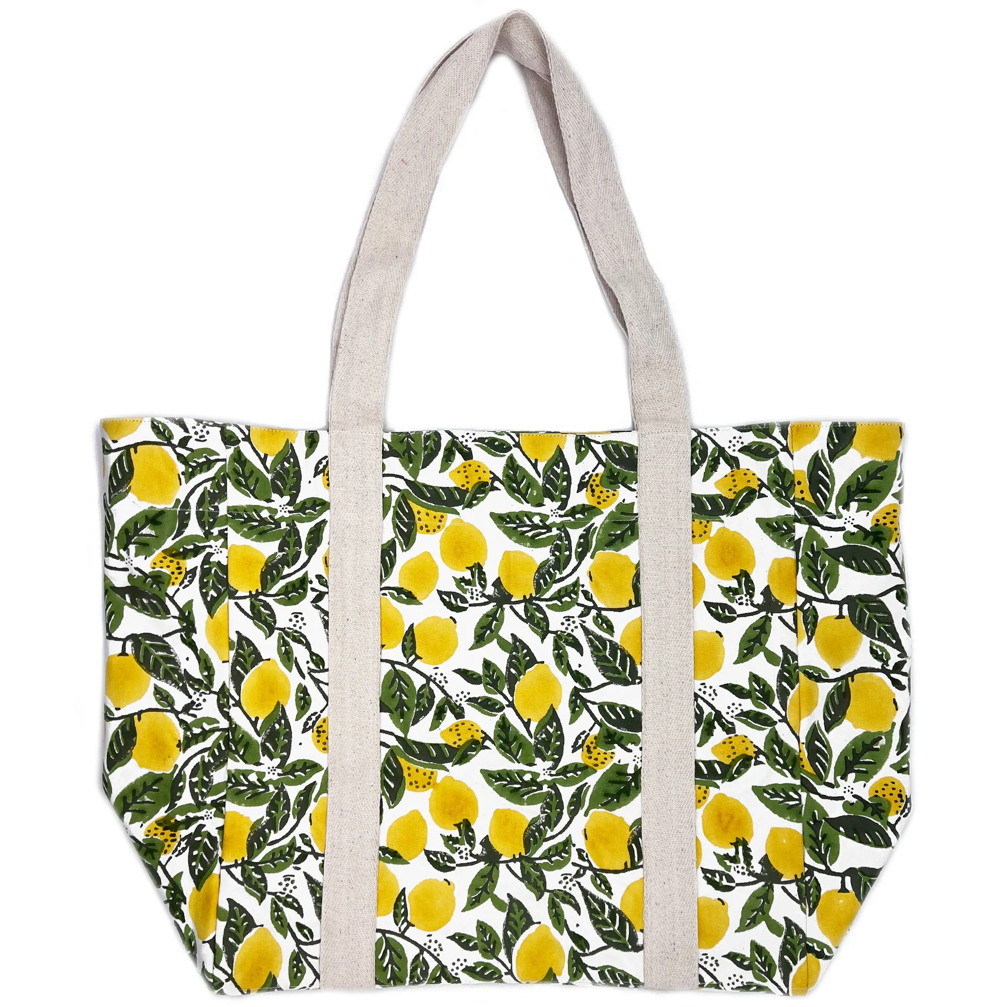 Anju Jewelry - Block Printed Canvas Bag