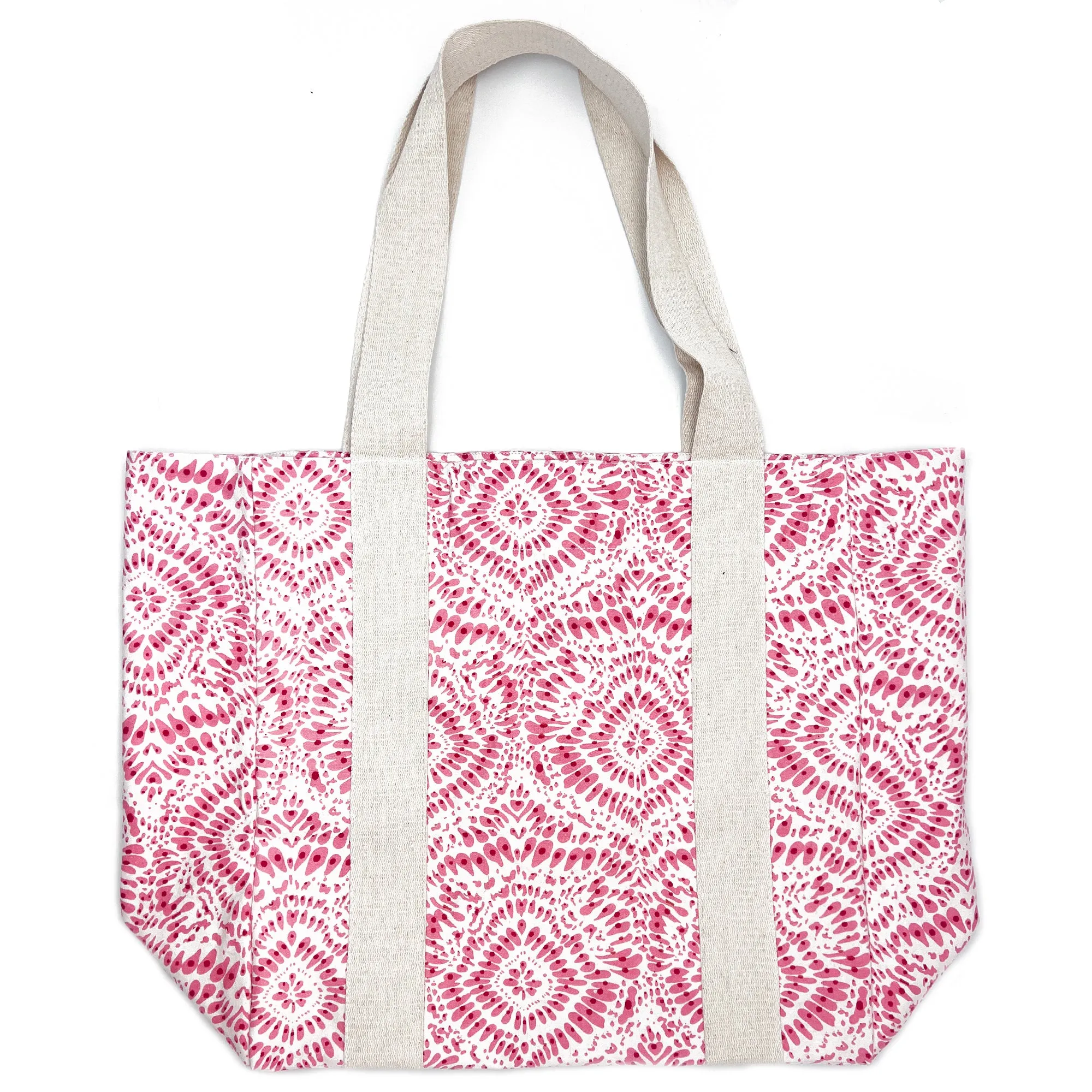 Anju Jewelry - Block Printed Canvas Bag