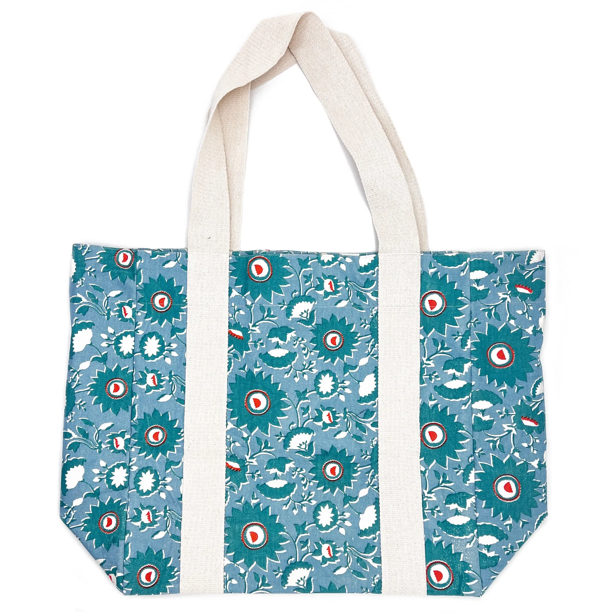 Anju Jewelry - Block Printed Canvas Bag