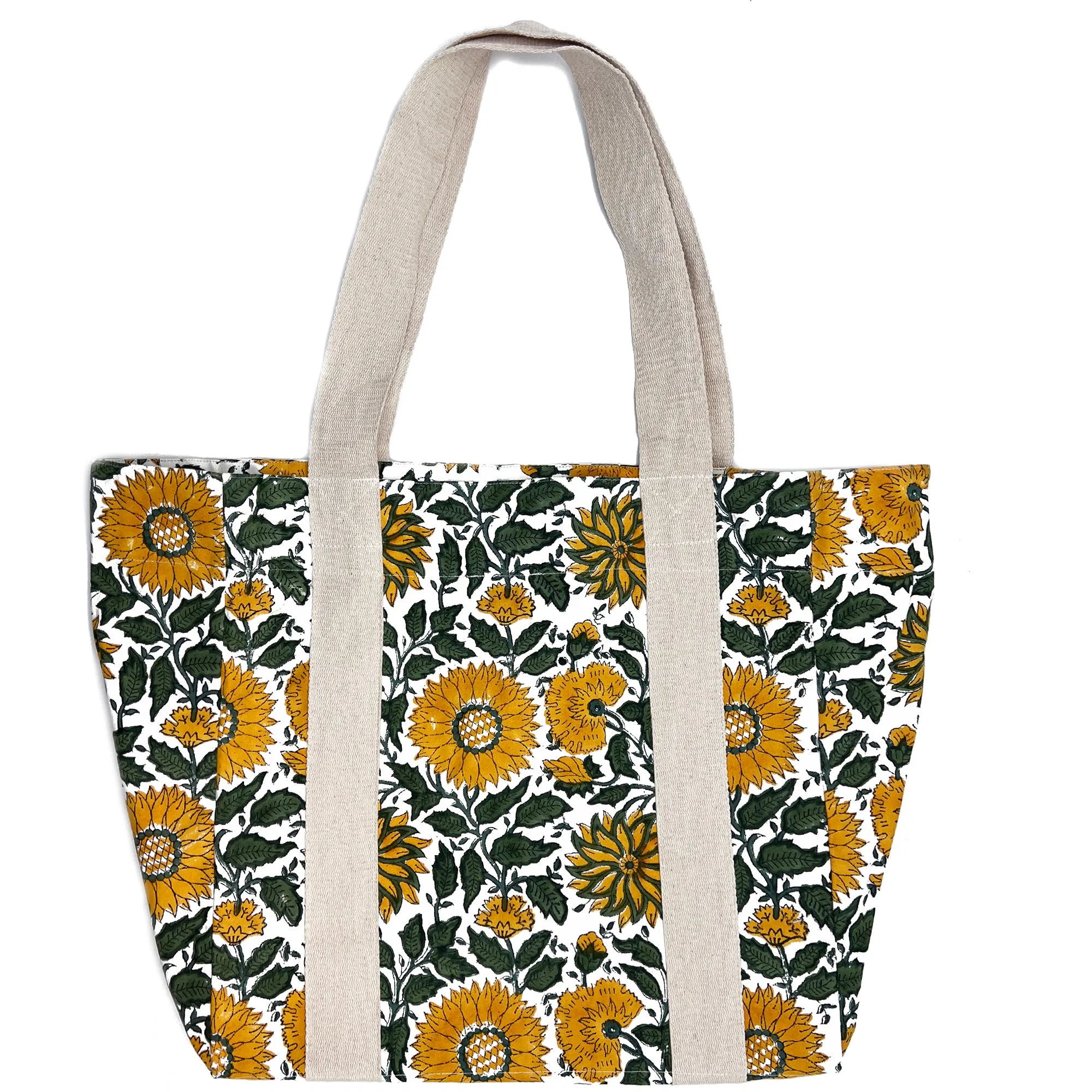 Anju Jewelry - Block Printed Canvas Bag