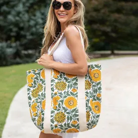 Anju Jewelry - Block Printed Canvas Bag
