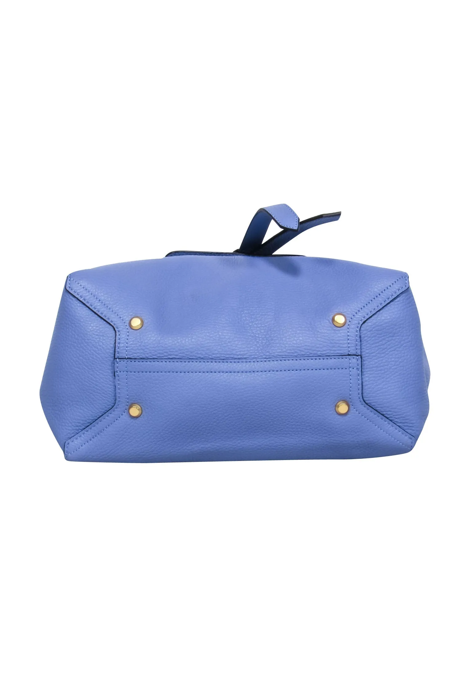Annabel Ingall - Periwinkle Leather Convertible Satchel