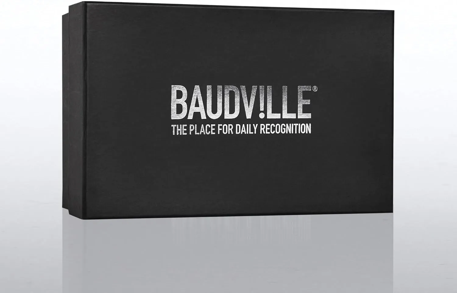 Baudville Engraved - Crystal Clock Trophy in Black - Executive Rectangular Shape with Base - Personalized Engraving Up to Three Lines - Quick - Gift Boxed