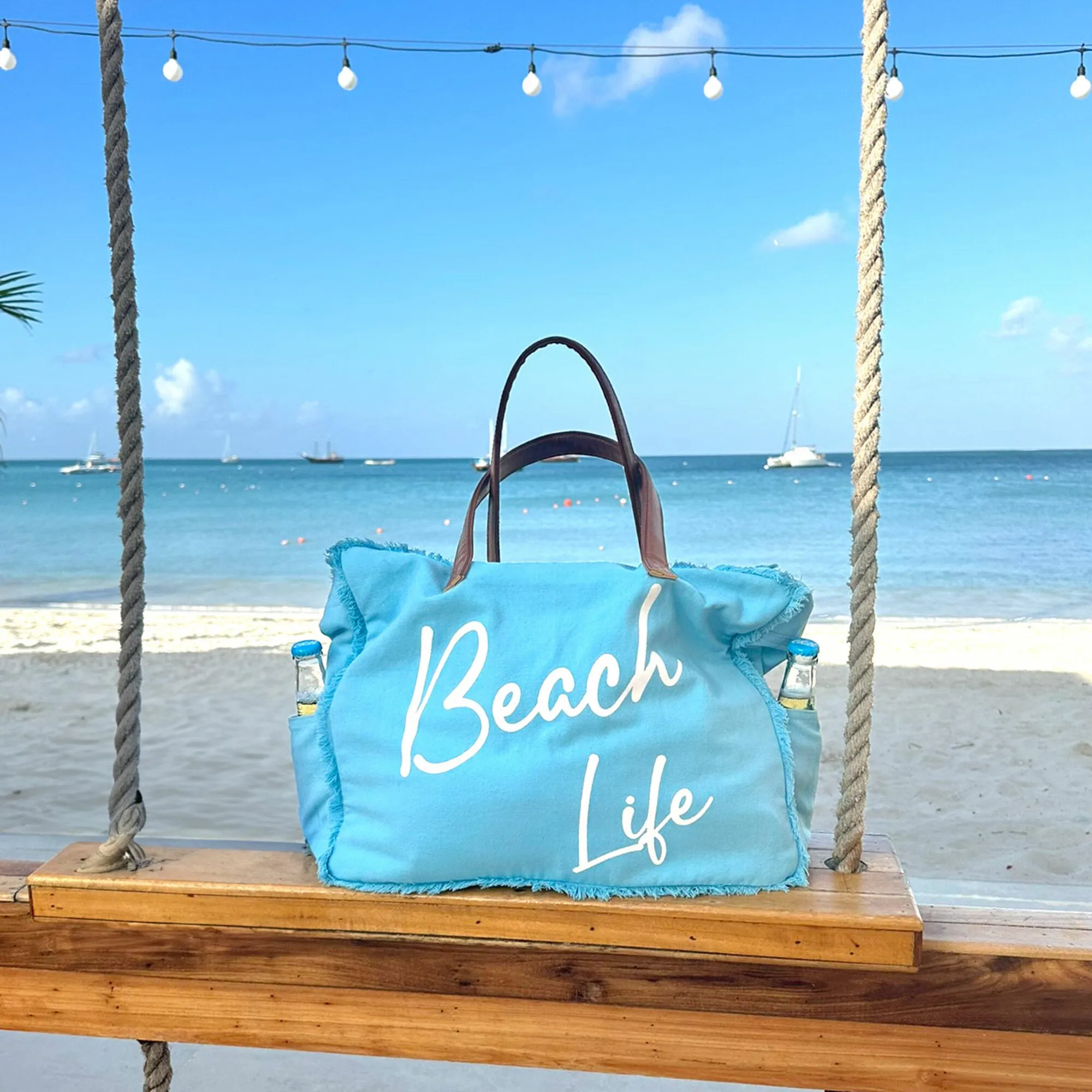 Beach Canvas Tote