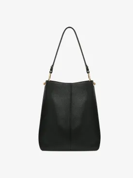 Black Lana hobo midi bag