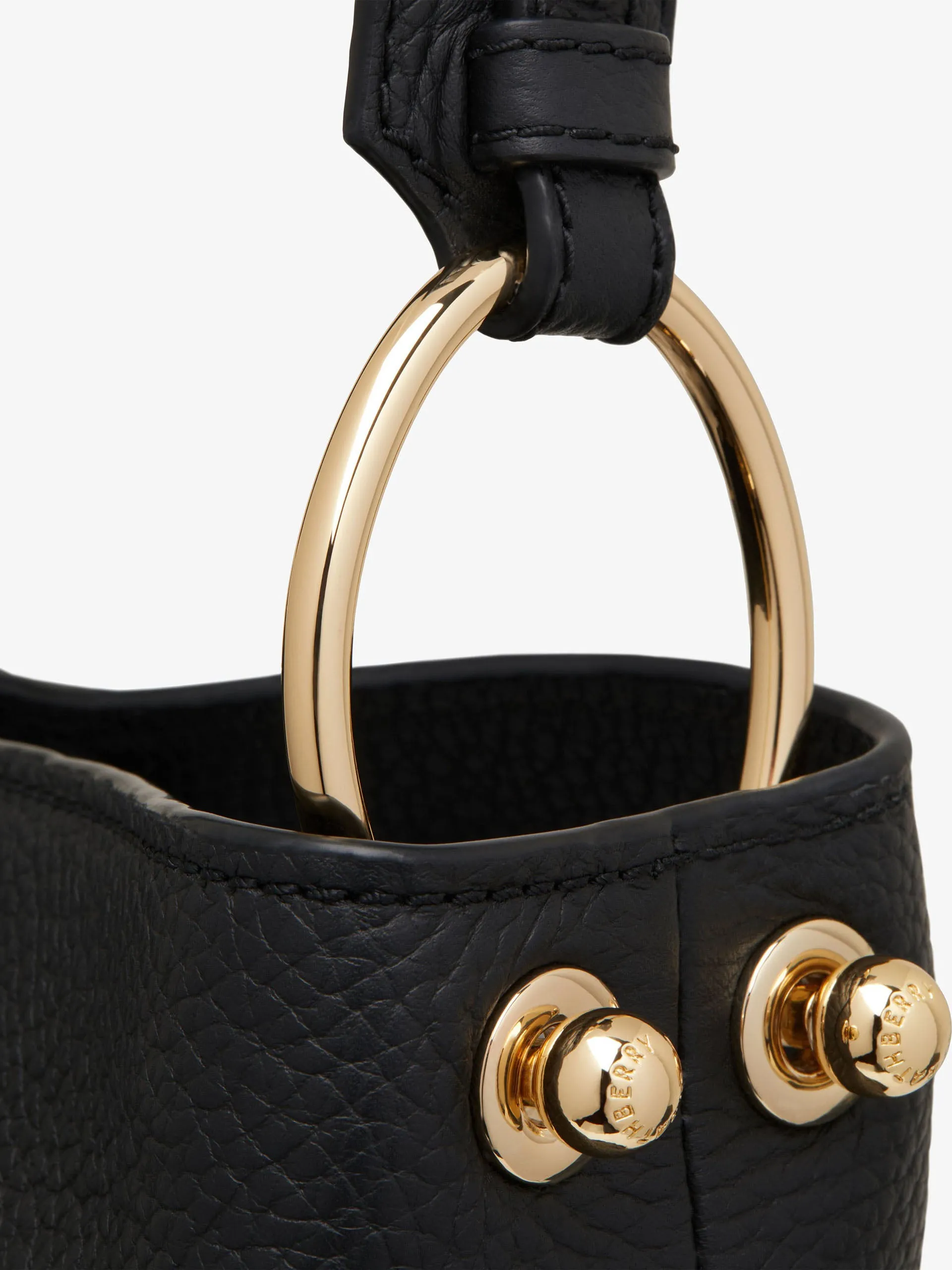Black Lana hobo midi bag