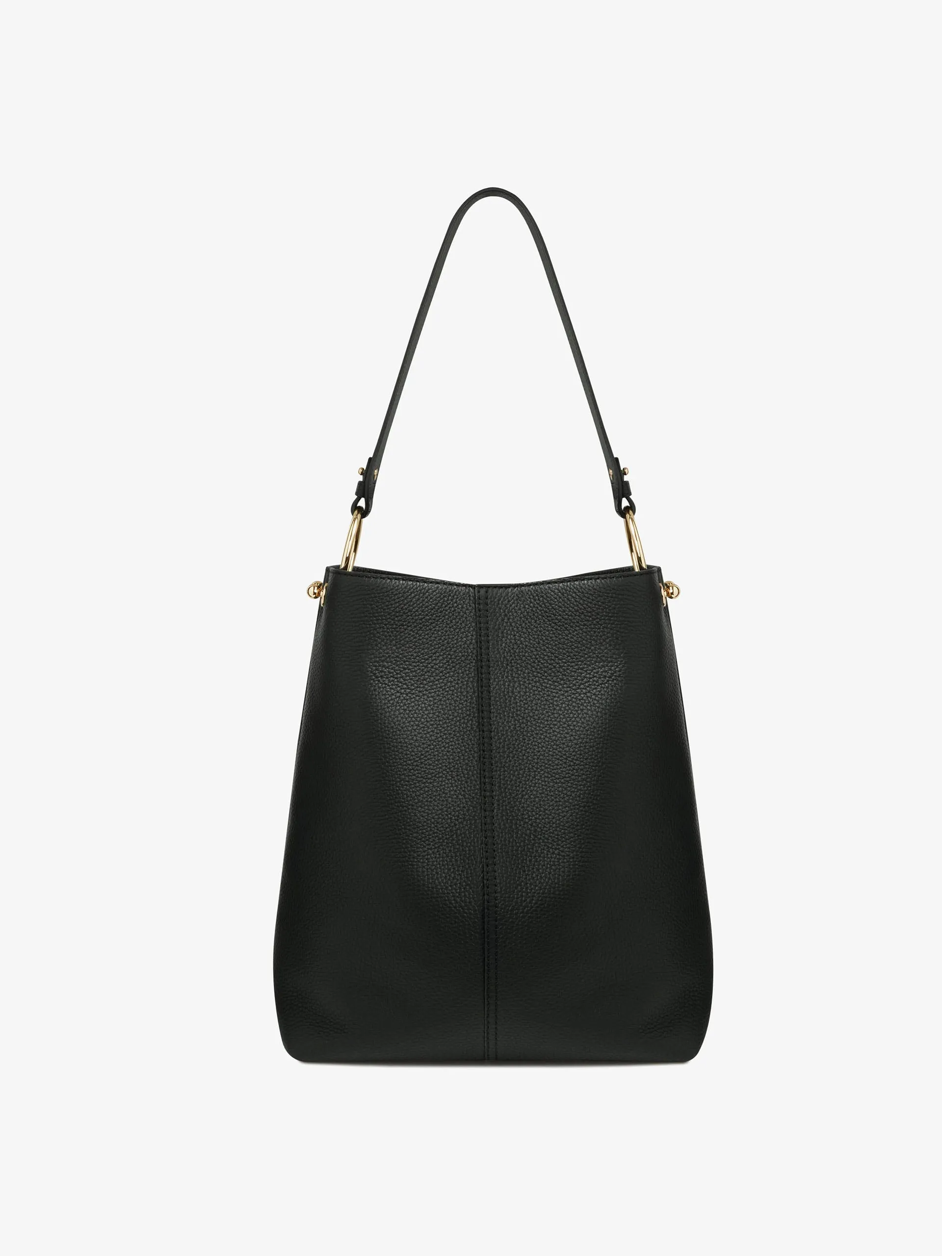 Black Lana hobo midi bag