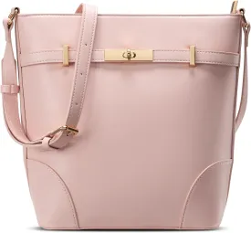 Bucket Bag for Women Leather Shoulder Purse Trendy Design Mideum Size Shoulder Handbags with Adjustable Strap