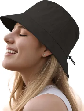 Bucket Sun Hat for Women&Man, UPF50 /Lightweight/Quick-Dry/Waterproof Fishing Hat for Fishing/Camping/Gardening