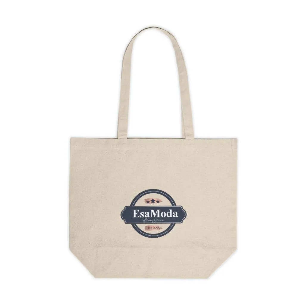 Canvas Shopping Tote