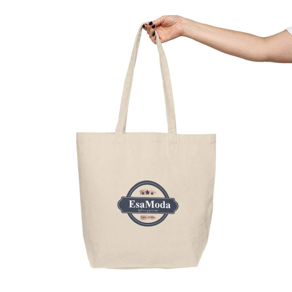Canvas Shopping Tote
