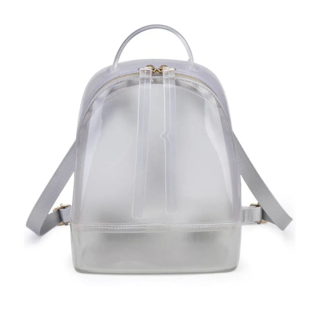 Clear Convertible Jelly Candy Backpack