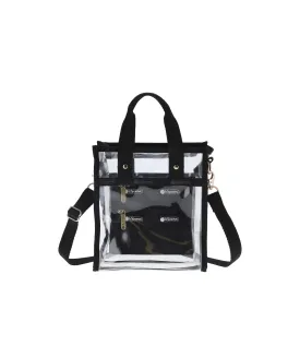 Clear Mini North/South Tote