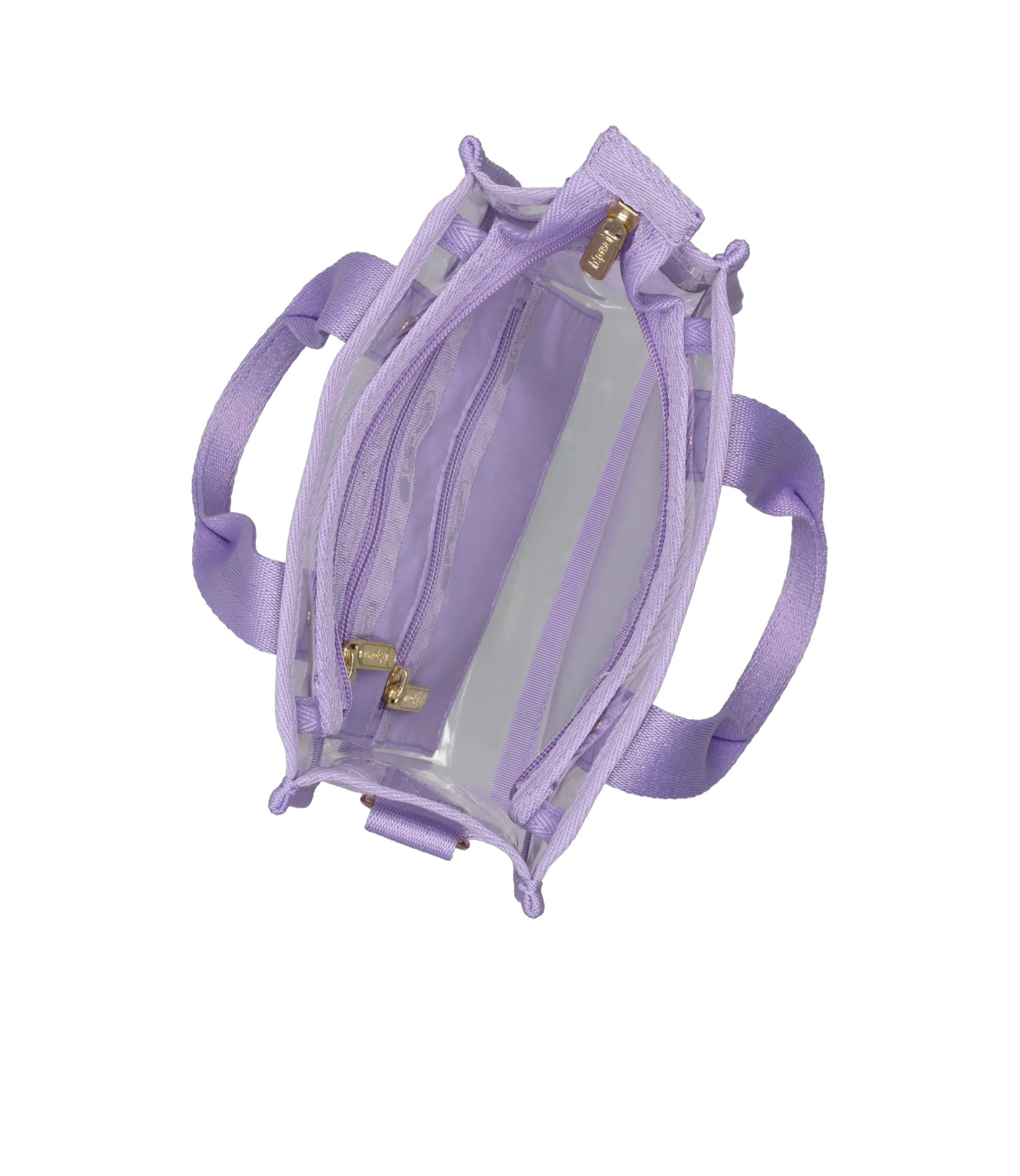 Clear Mini North/South Tote