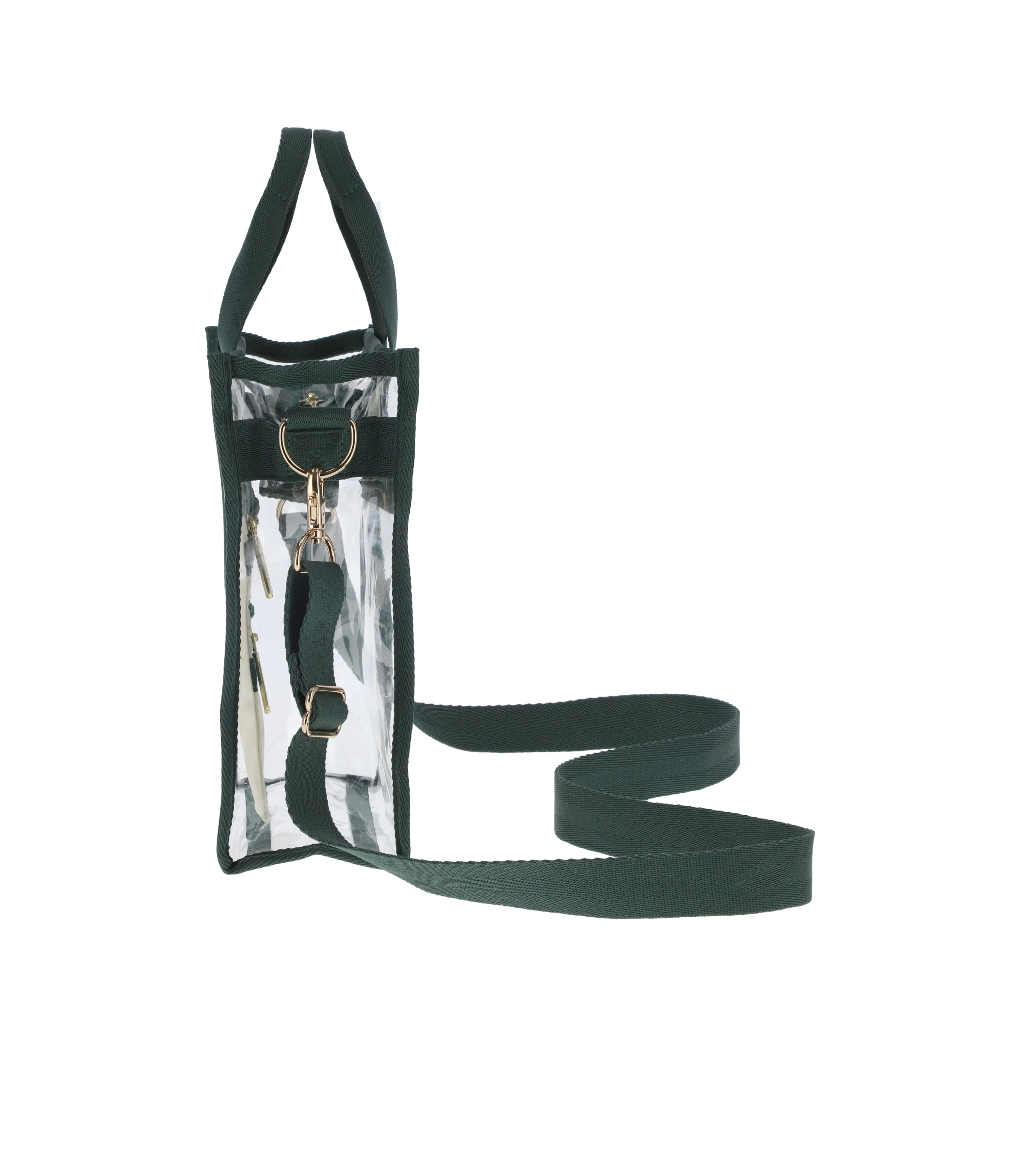 Clear Mini North/South Tote