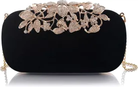 Crystal Evening Bag Rhinestone Bride and Bridesmaid Wedding Prom Party Formal Clutch Purses for Women Evening