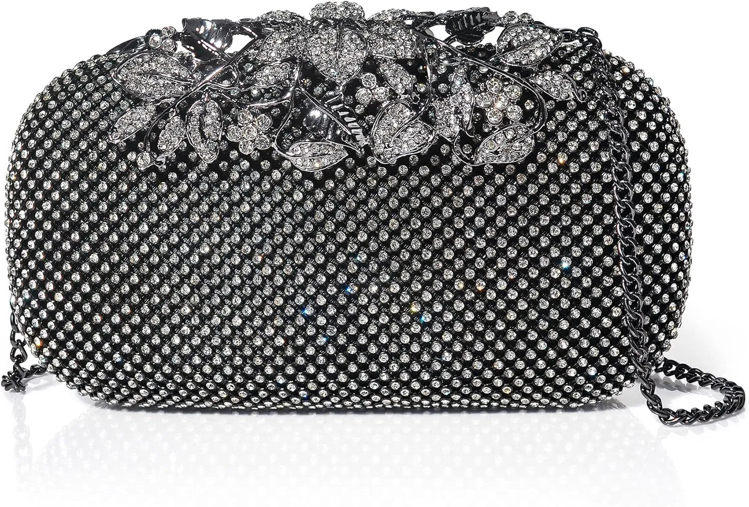 Crystal Evening Bag Rhinestone Bride and Bridesmaid Wedding Prom Party Formal Clutch Purses for Women Evening