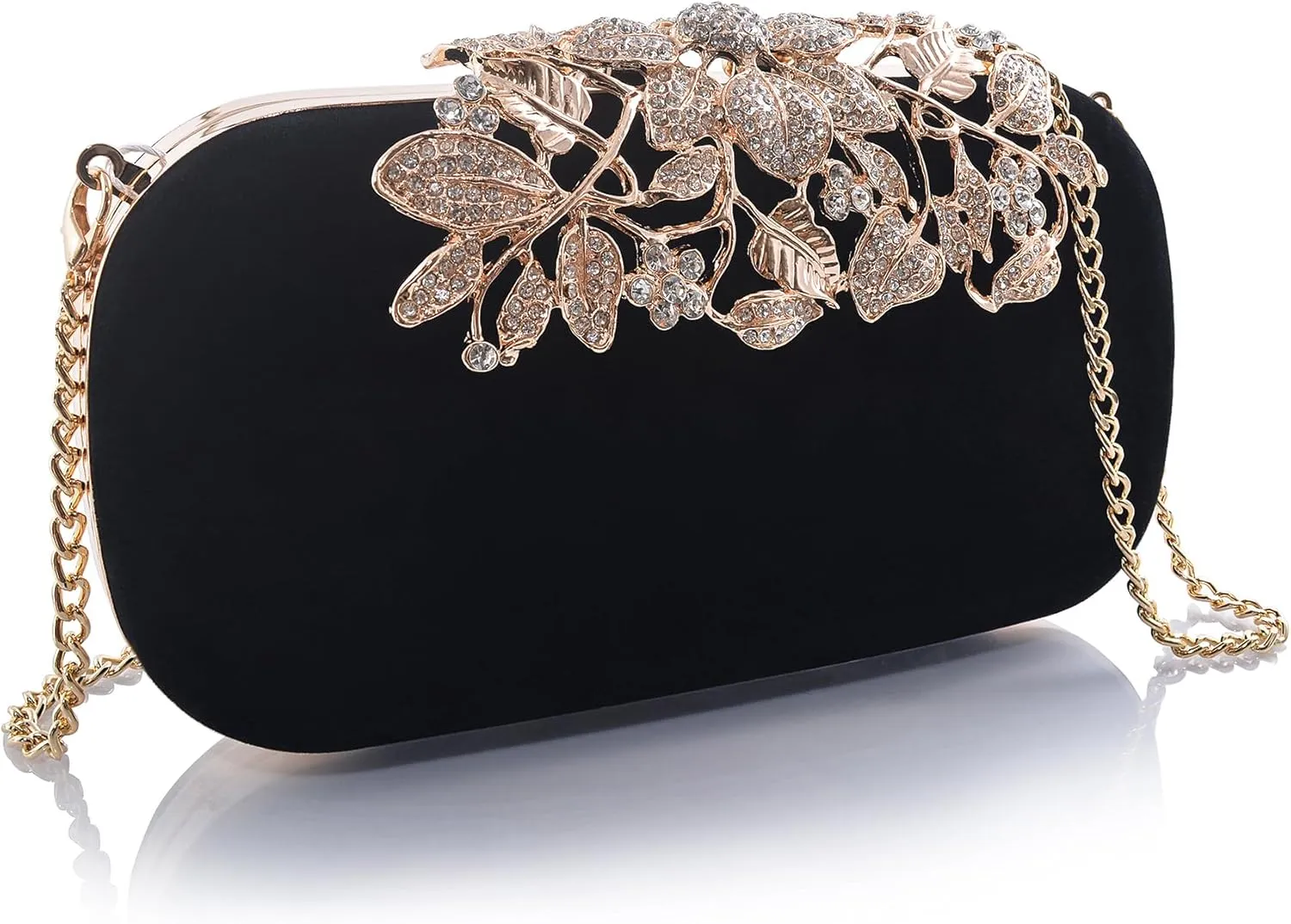 Crystal Evening Bag Rhinestone Bride and Bridesmaid Wedding Prom Party Formal Clutch Purses for Women Evening