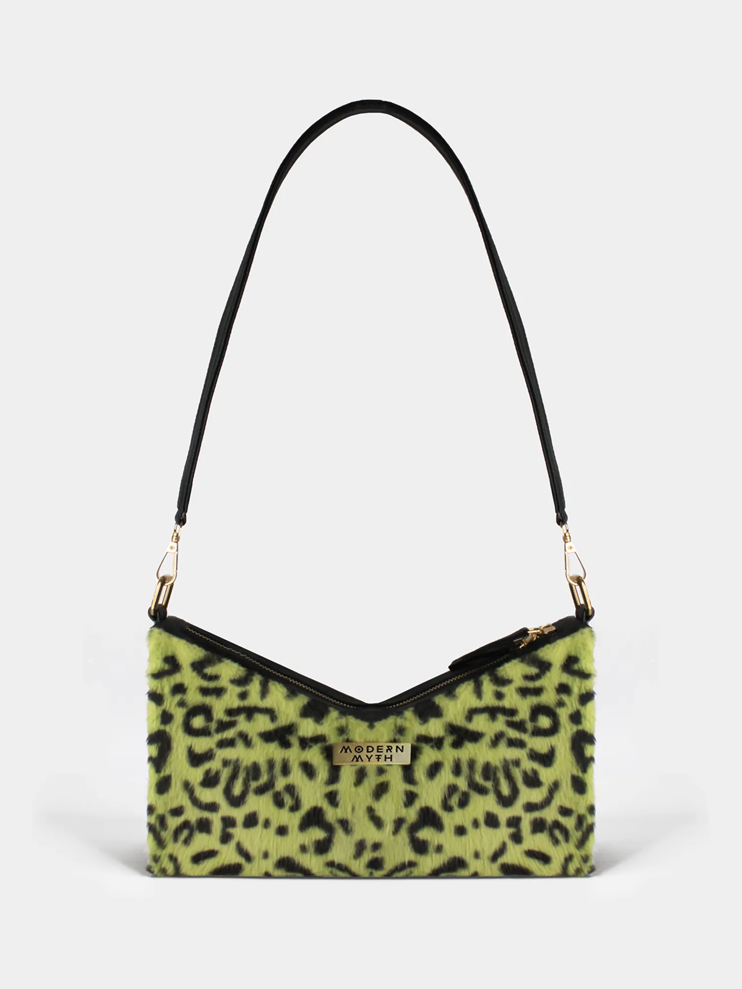FURBABY Animal Print Faux Fur Box Shaped Shoulder Bag | Modern Myth