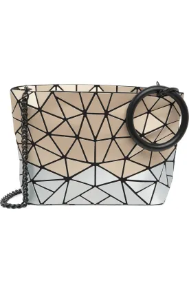 Geometric Crossbody Clutch Purse