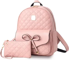 I IHAYNER Mini Backpack for Girls Gift, Backpack Purse for Teen Girls Mini Backpack, Travel Bag Bookbag Purse for Women, 2PCS
