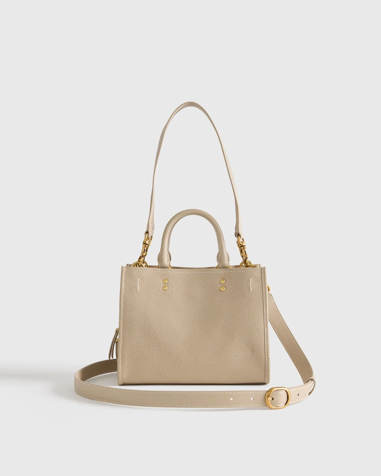 Italian Leather Mini Convertible Satchel
