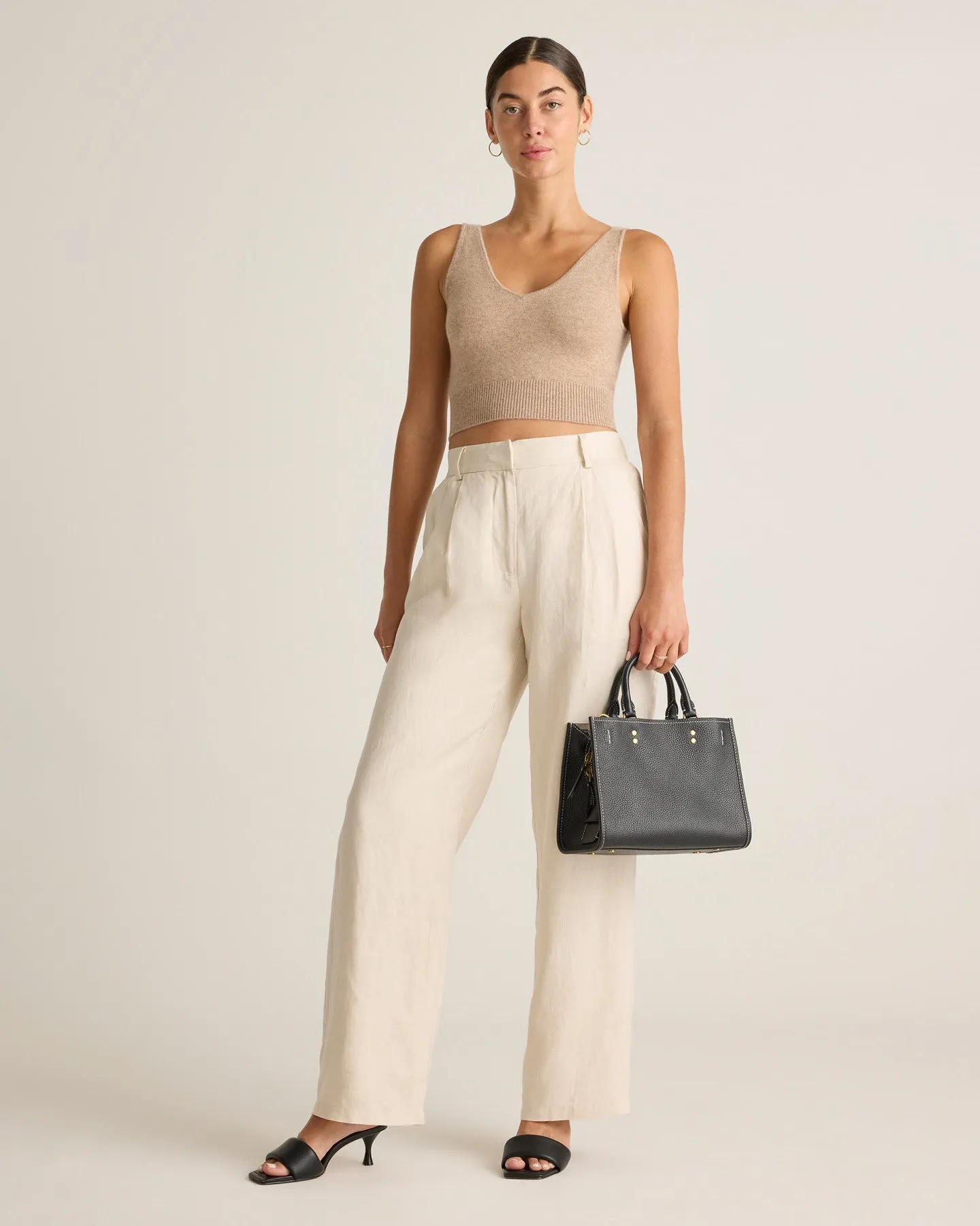 Italian Leather Mini Convertible Satchel