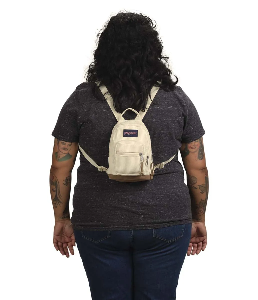 JanSport Right Pack Mini Expressions Backpack - Coconut Corduroy