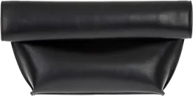JNB Faux Leather Oversize Foldover Clutch