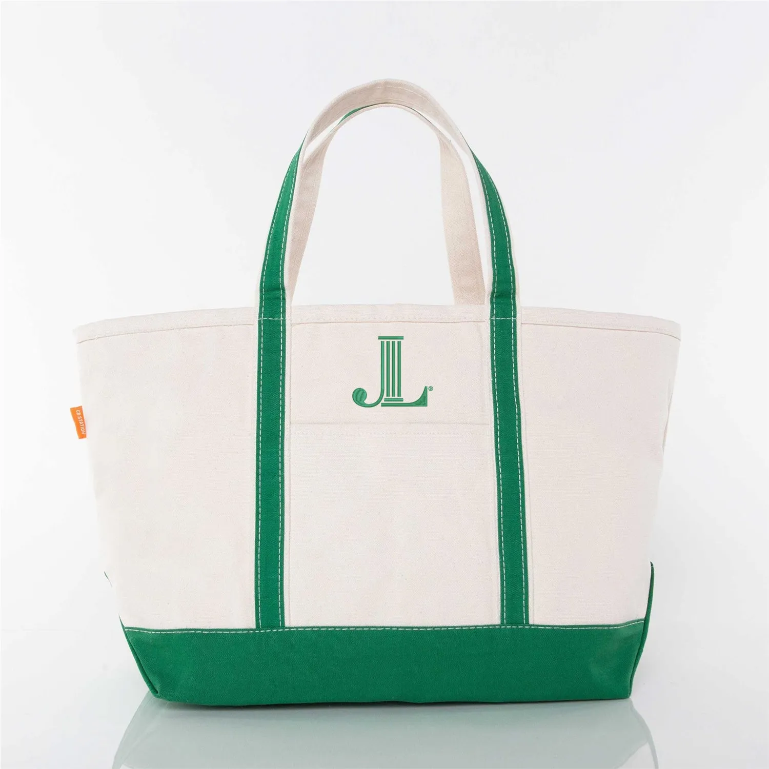 Junior League Canvas Boat Tote - Icon Logo Tote