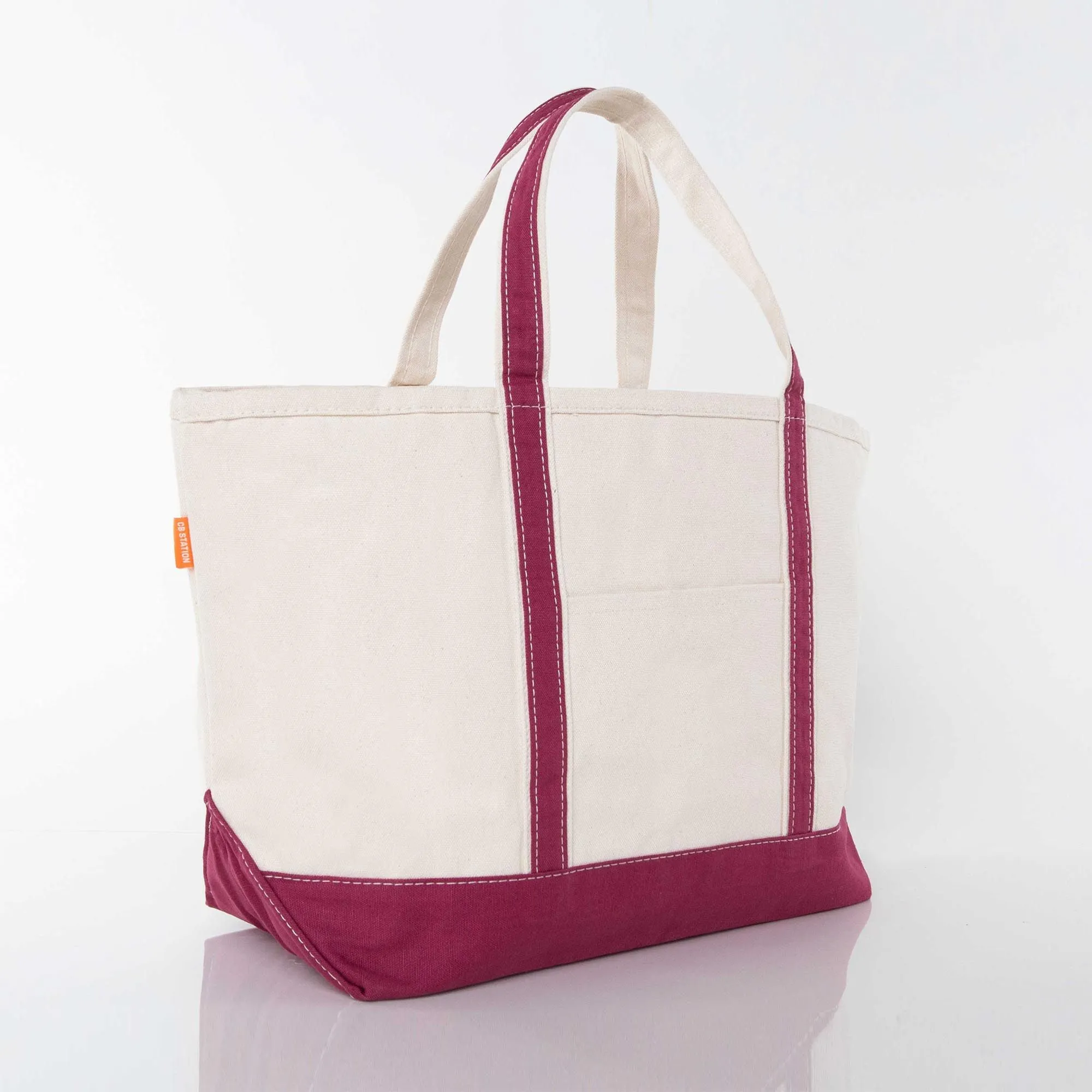 Junior League Canvas Boat Tote - Icon Logo Tote