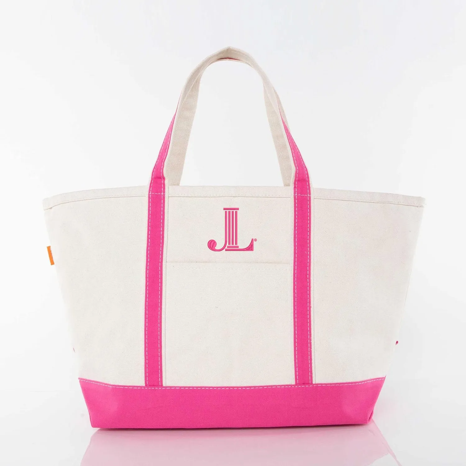Junior League Canvas Boat Tote - Icon Logo Tote