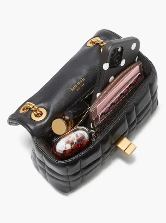 Kate Spade Evelyn Quilted Small Shoulder Crossbody Handbag