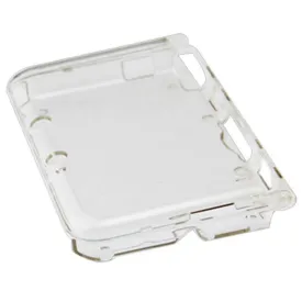 KlsyChry Transparent Hard Shell Case Cover Compatible with Nintendo 3DS XL / LL, Replacement Protective 3DS XL Crystal Clear Housing Case (Not Compatible with The New Version)