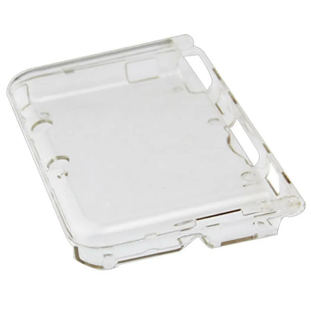 KlsyChry Transparent Hard Shell Case Cover Compatible with Nintendo 3DS XL / LL, Replacement Protective 3DS XL Crystal Clear Housing Case (Not Compatible with The New Version)