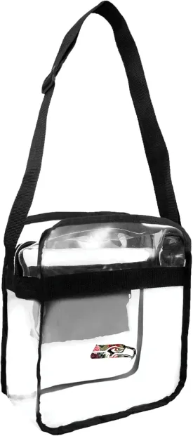 Littlearth NFL Clear Carryall Crossbody Bag