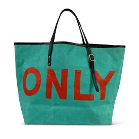 Locals Only Hand Painted Beach Tote