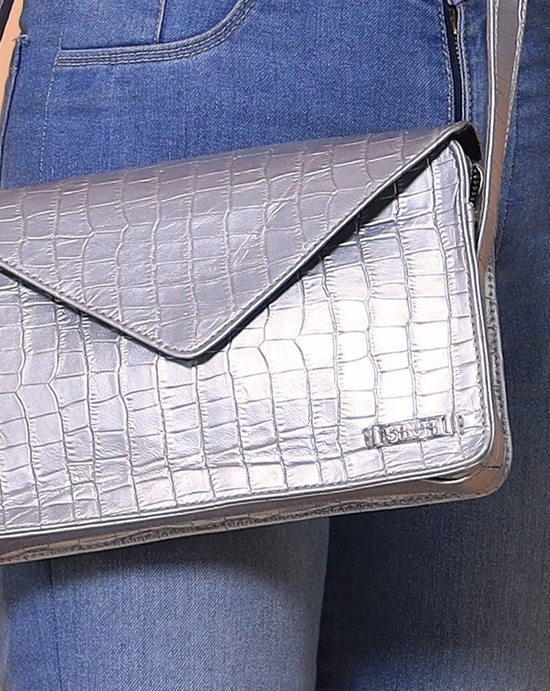 Megan- The Leather Crossbody bag and Batua Combo