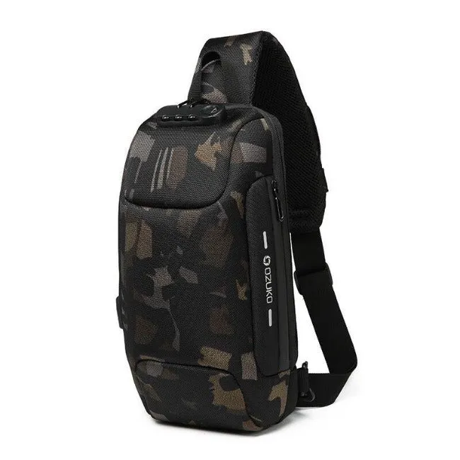 Multifunctional Anti Theft Messenger Bag