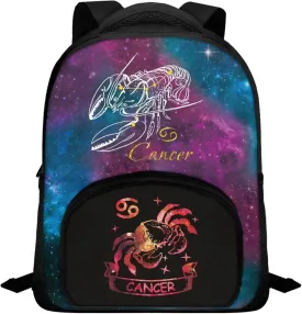 Personalized Constellations Print Backpack for Girls Boys, 12 Inch Bookbag with Adjustable Straps, Durablity, Lightweight, School Bag Mini