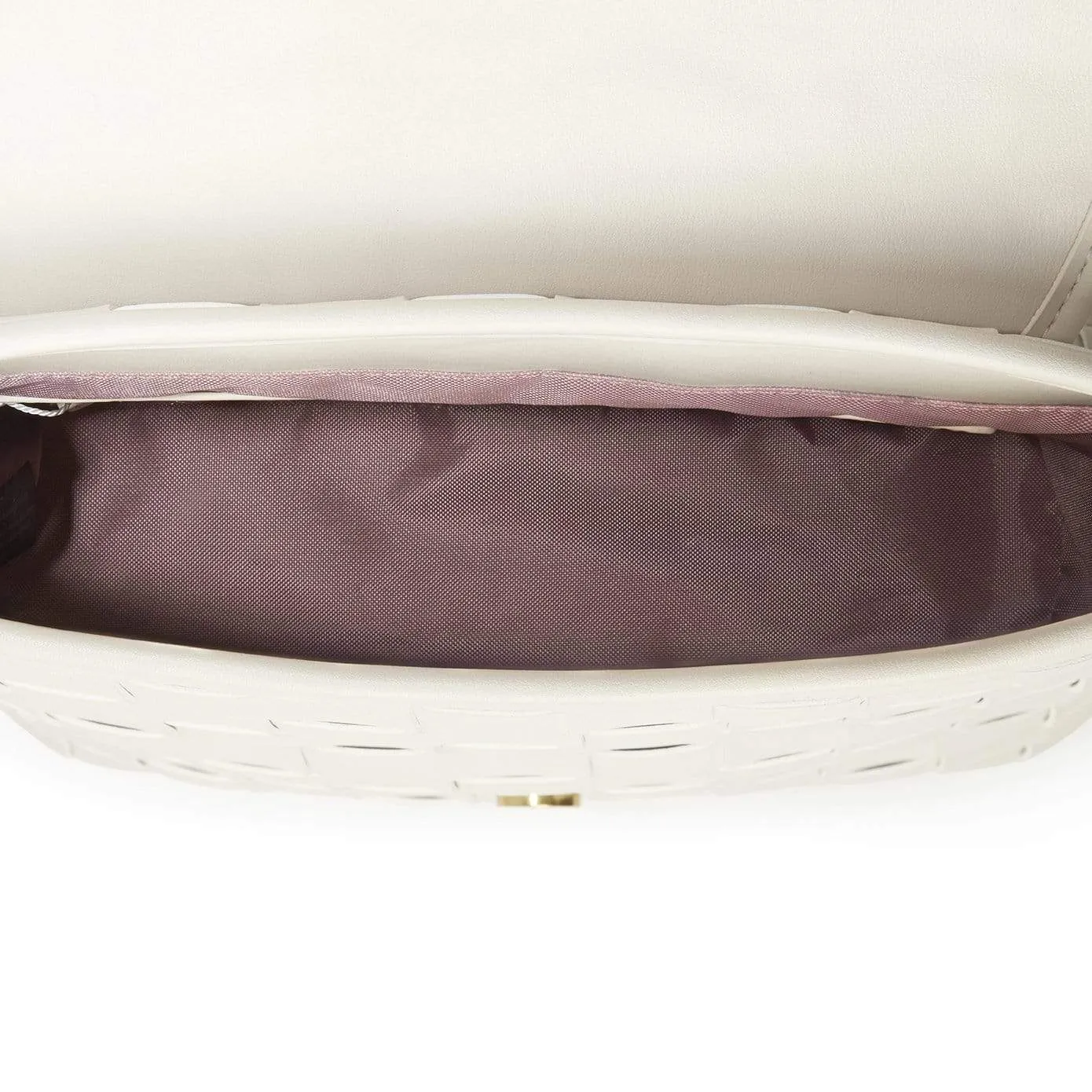 Rosie Vegan Leather Mini Backpack | White