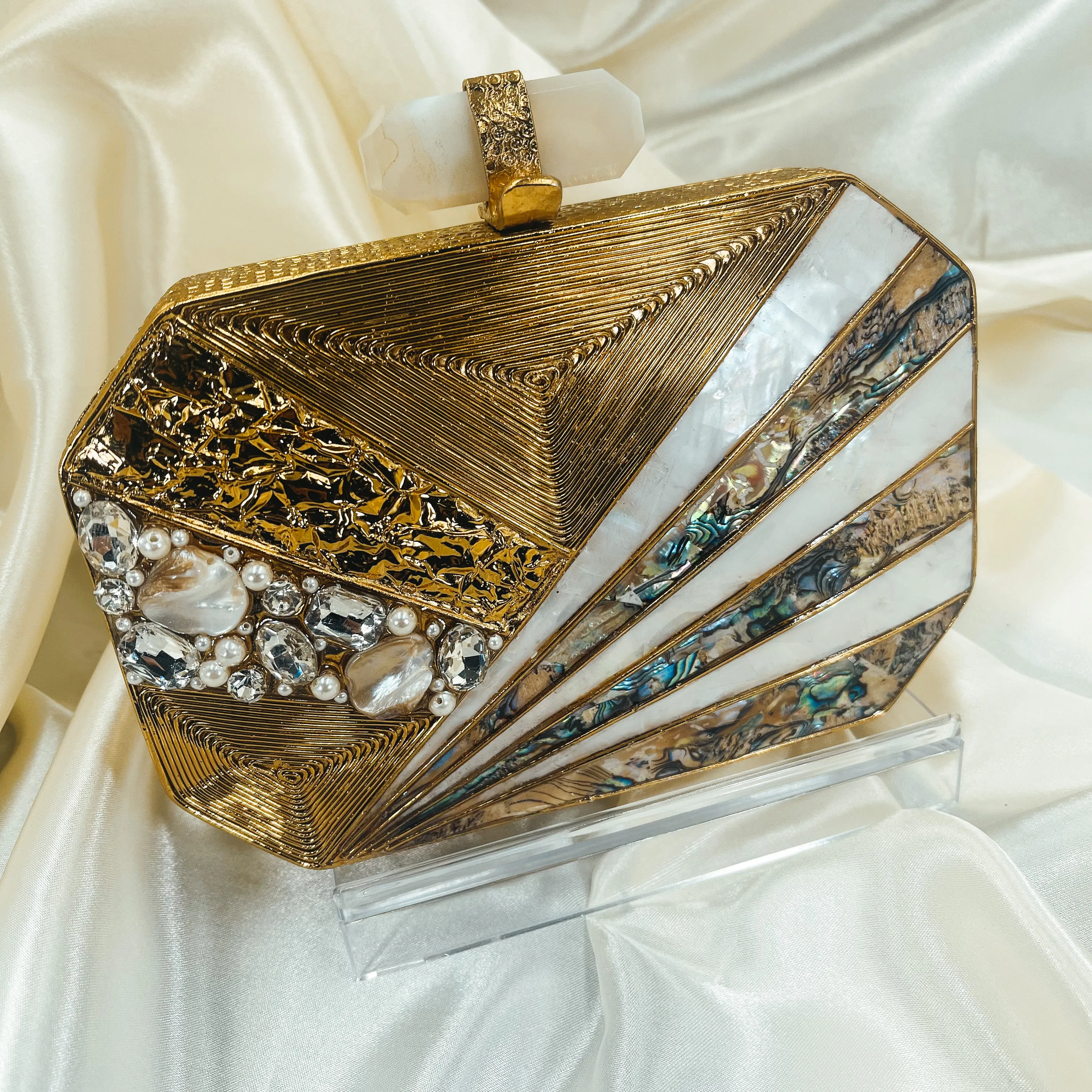 SANIA Clutch (Gold)