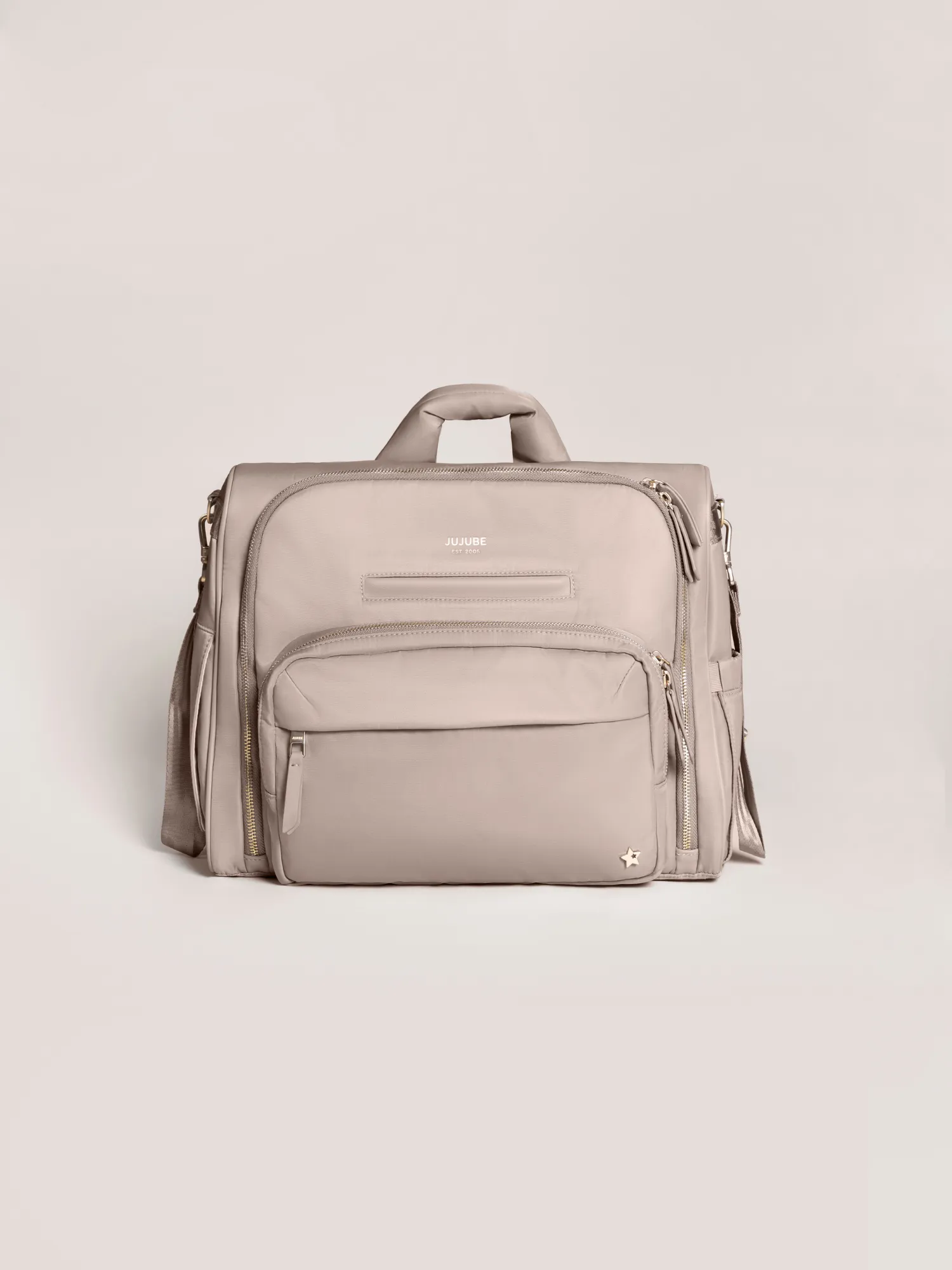 Satchel Diaper Bag | Taupe