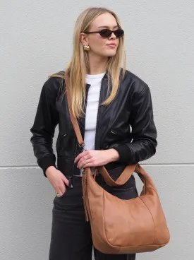 Suki Soft Hobo | Cognac