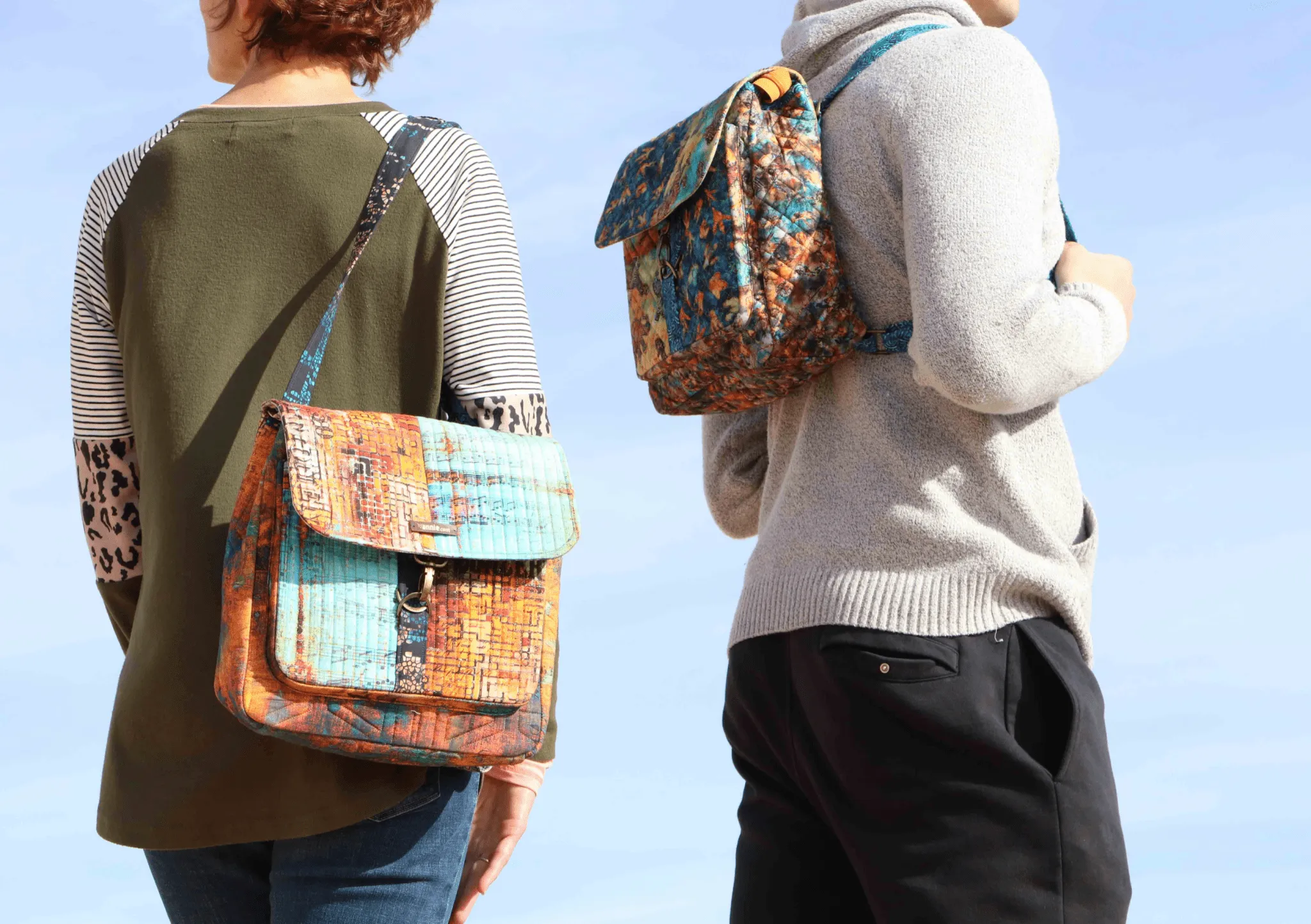 Switchback Convertible Backpack/Shoulder Bag from By Annie (Printed Paper Pattern)