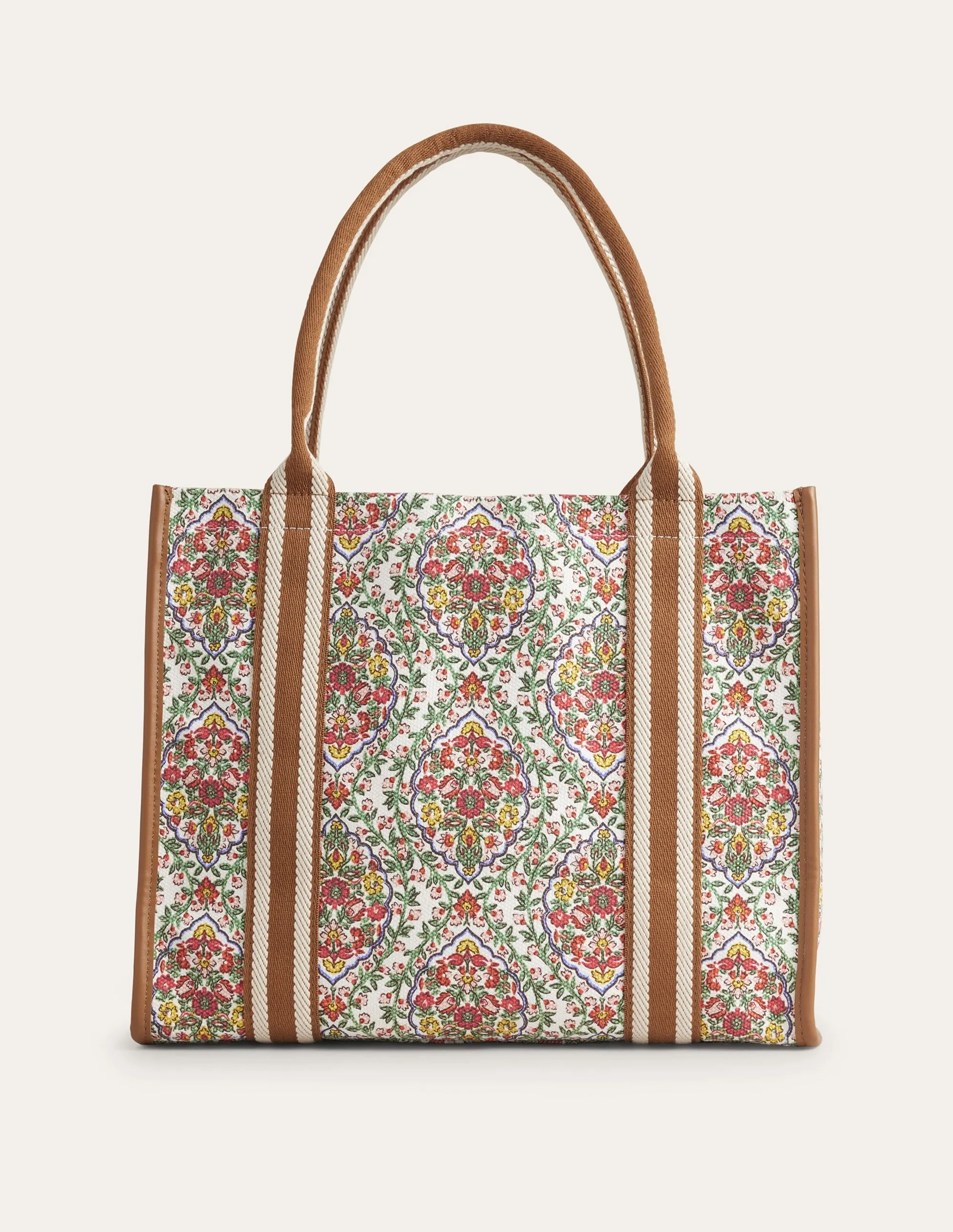 Tilda Canvas Tote Bag-Multi Vine, Terrace