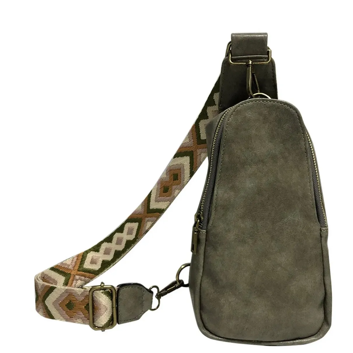 Vegan Leather Crossbody Satchel | FINAL SALE | NO RETURNS